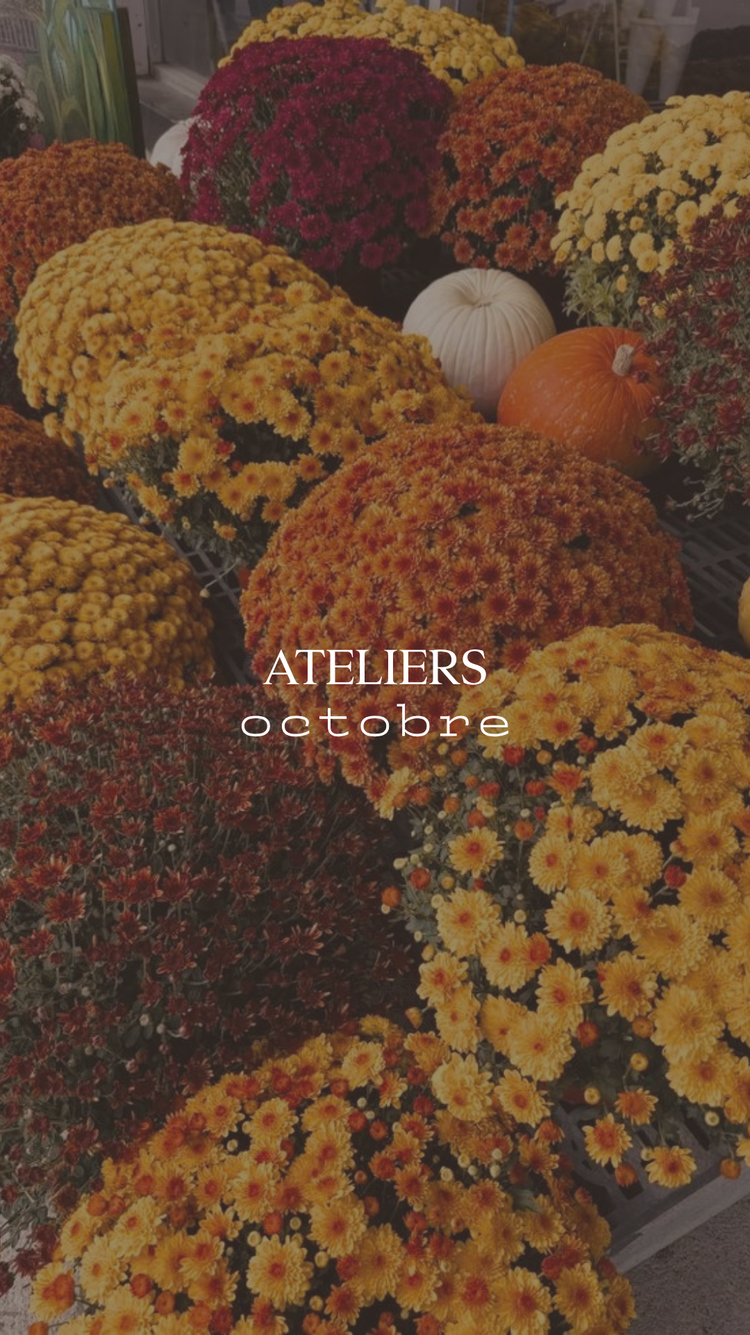 Atelier Floral d’Automne :