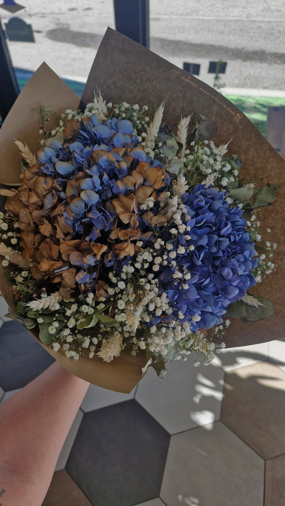 Bouquet Éternel Bleu