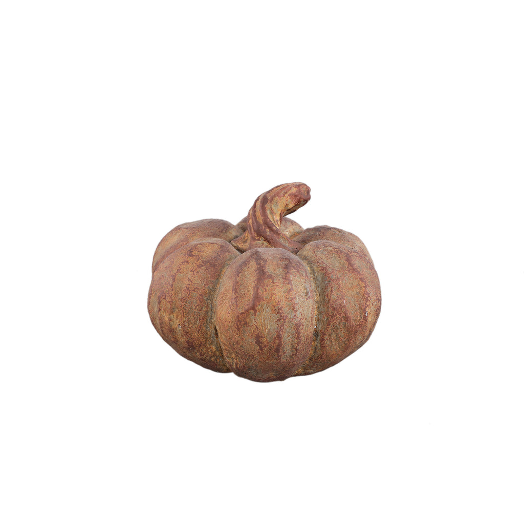 Citrouille décorative en ciment