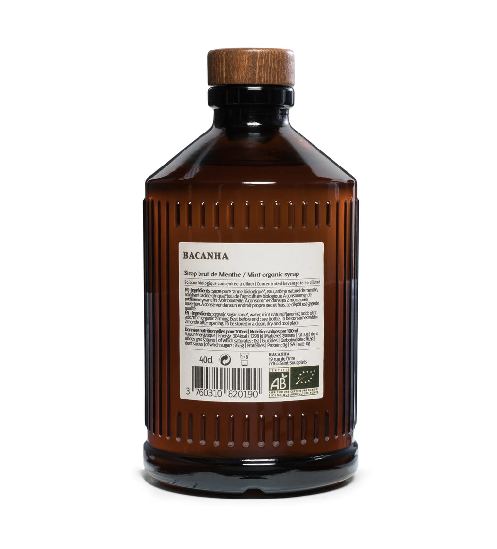 Sirop Brut – Saveur Menthe