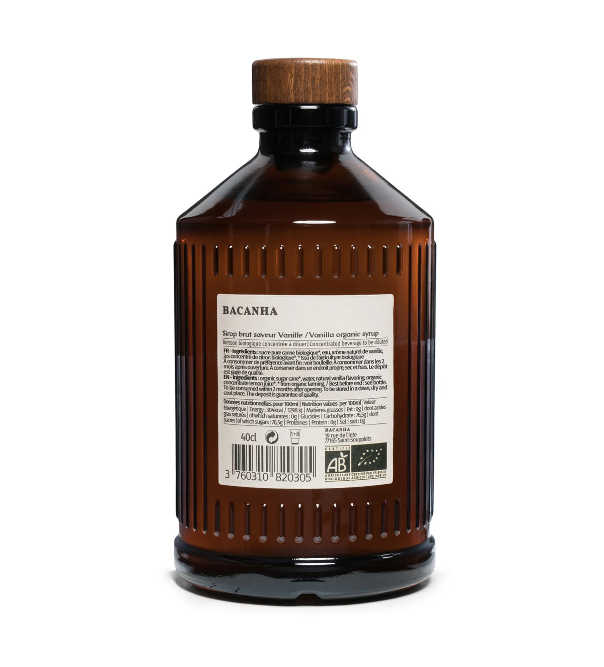 Sirop Brut – Saveur Vanille